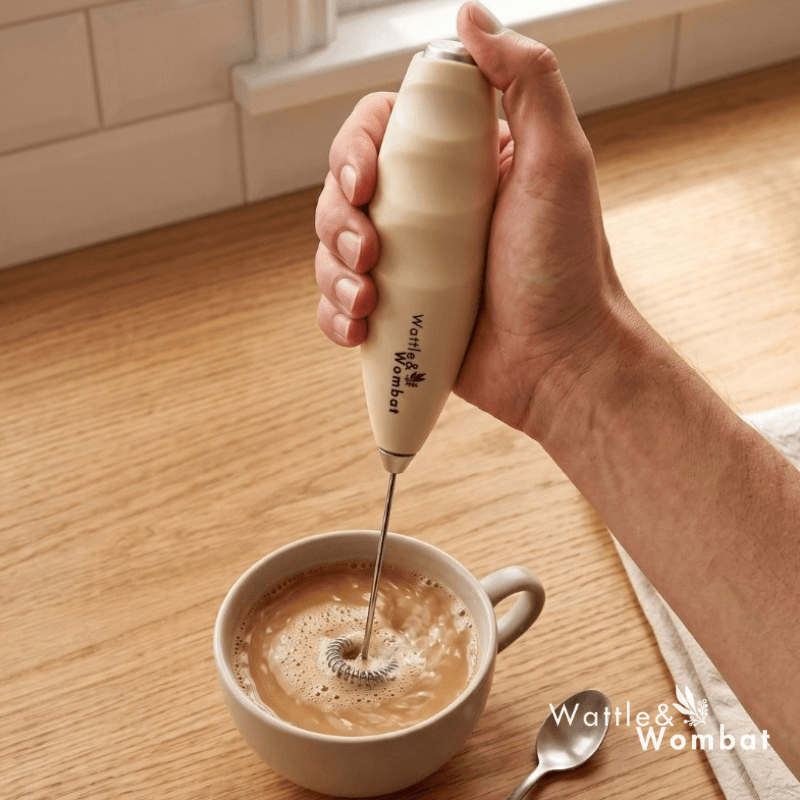 Handheld Electric Milk Frother | Premium Non-Toxic Whisk